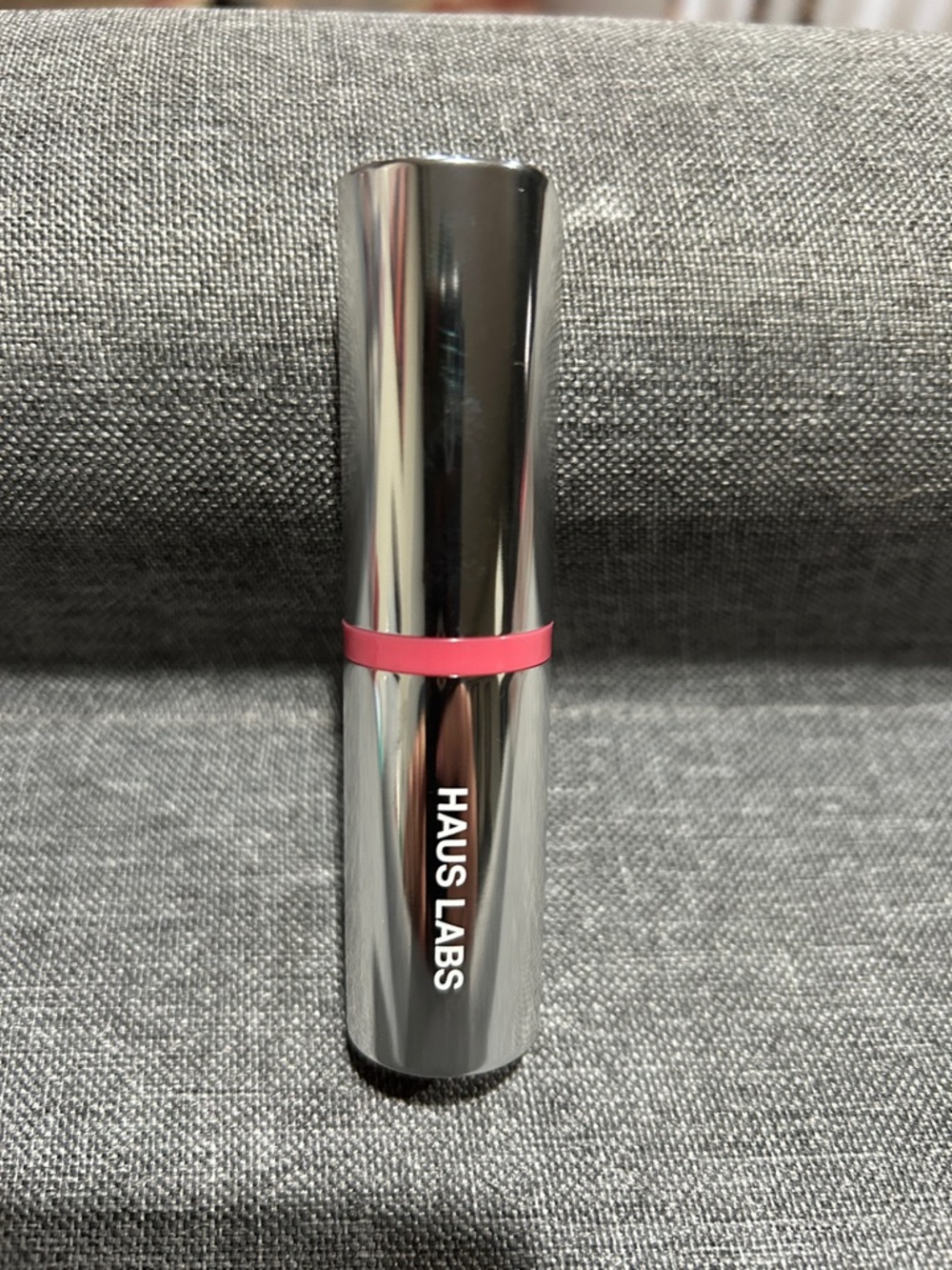 Haus Labs By Lady Gaga Metallic Silver Blush Stick with Pink Accent